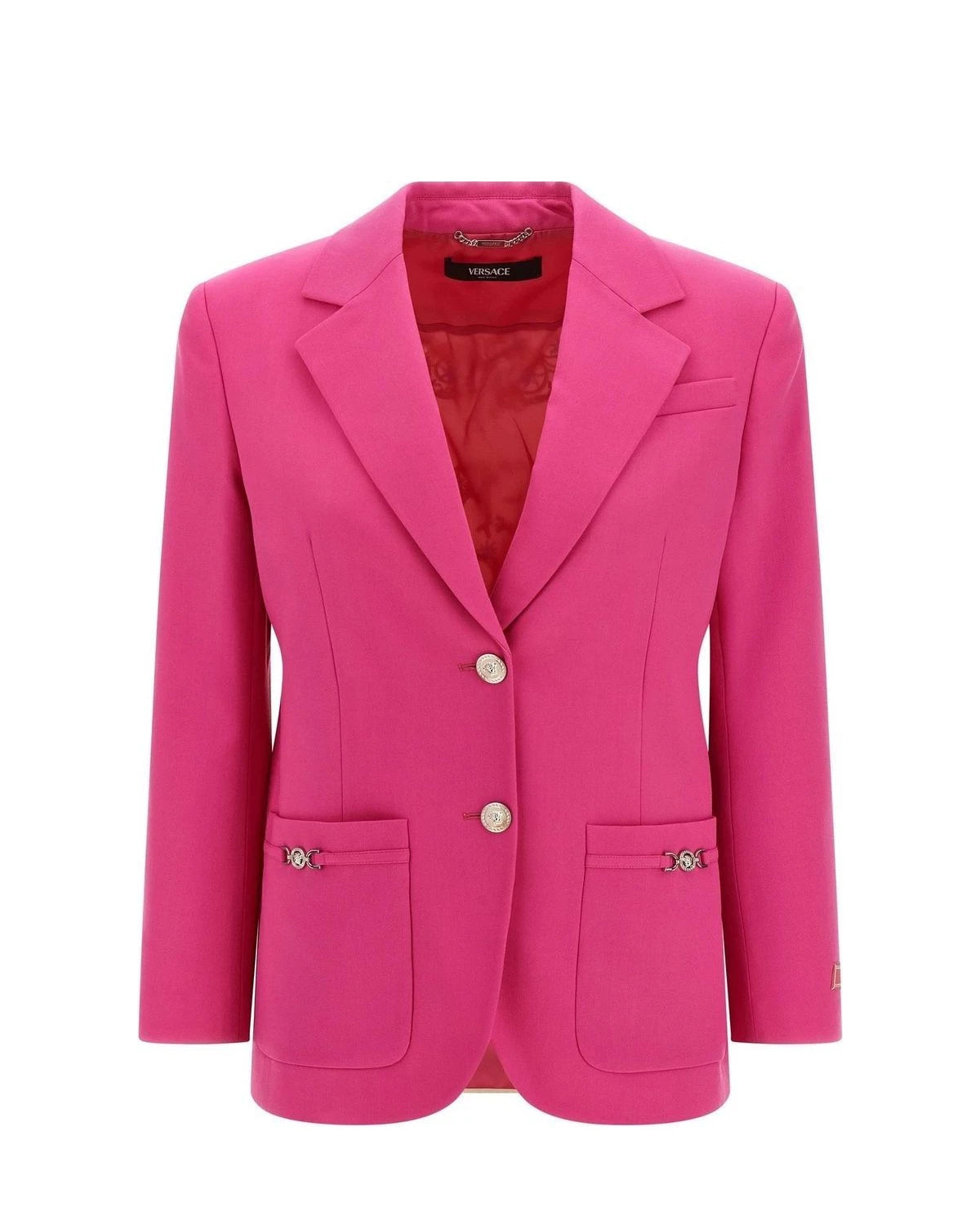Versace Blazer in pink, Virgin Wool
