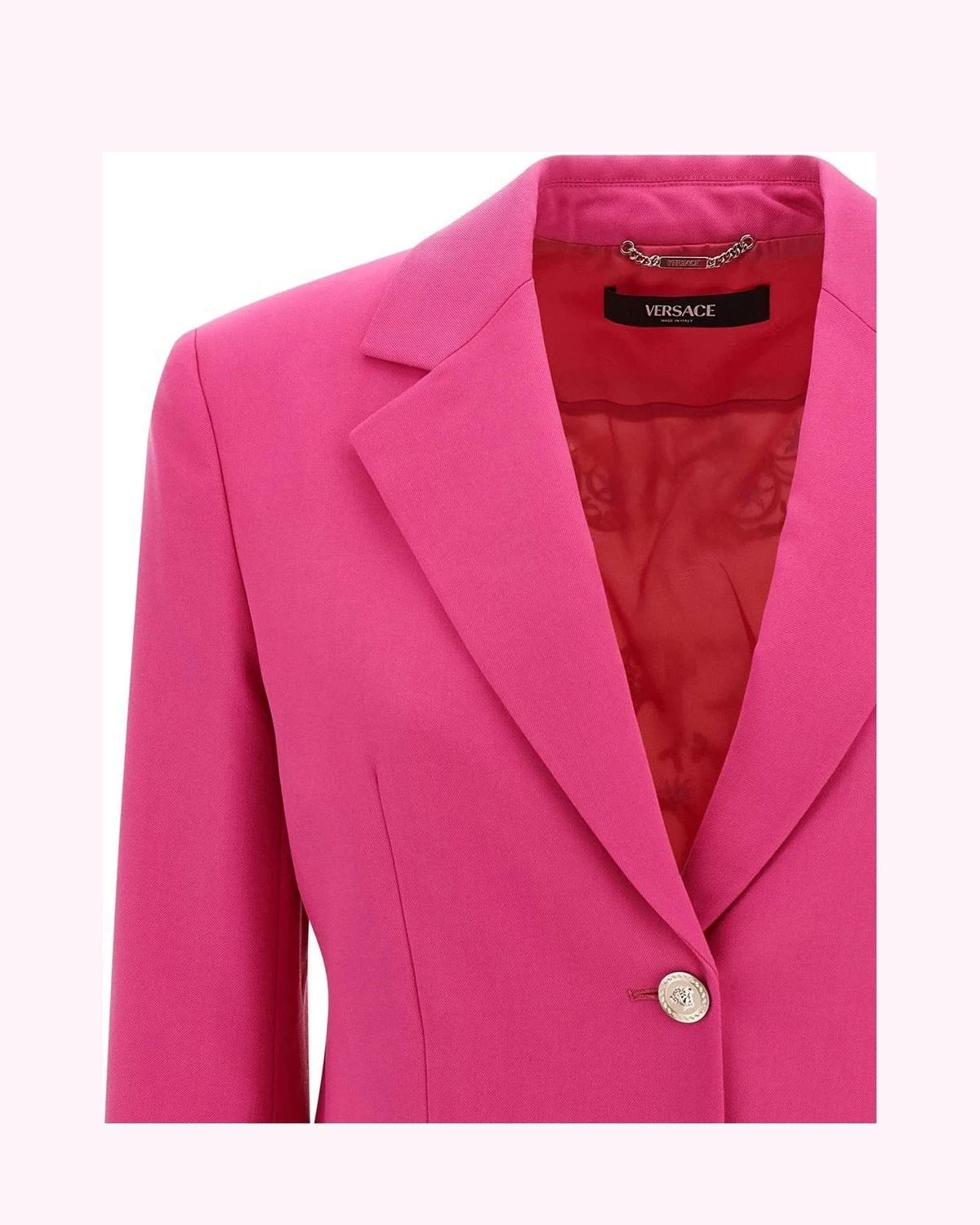 Versace Blazer in pink, Virgin Wool — view 3