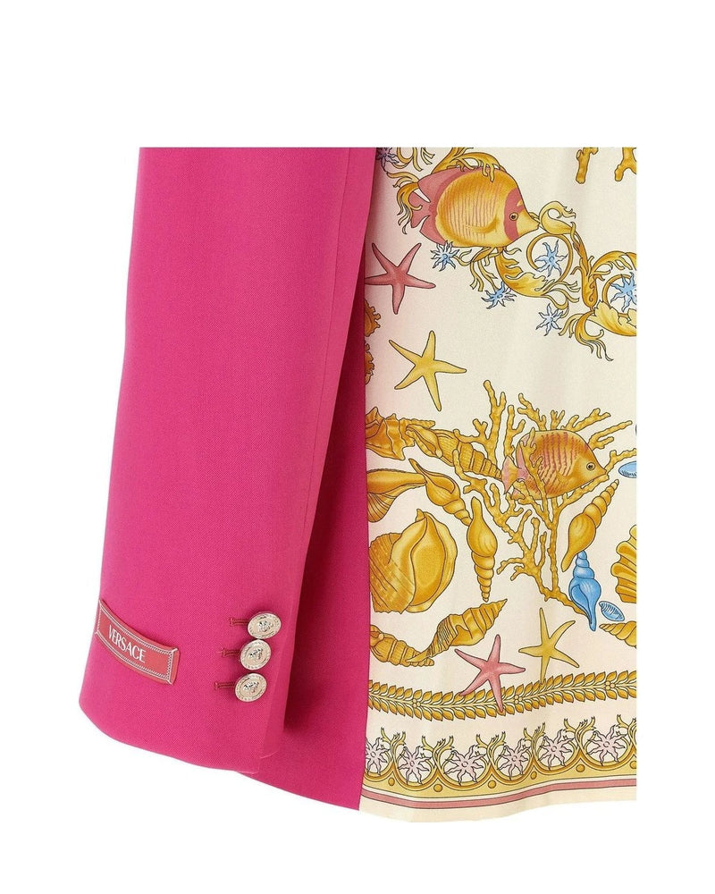Versace Blazer in pink, Virgin Wool — view 4
