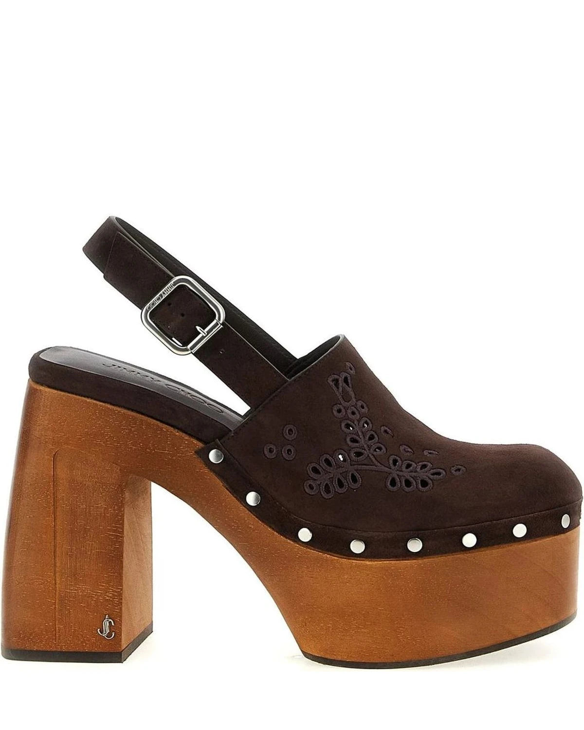 Jimmy Choo Heels in brown, Leather