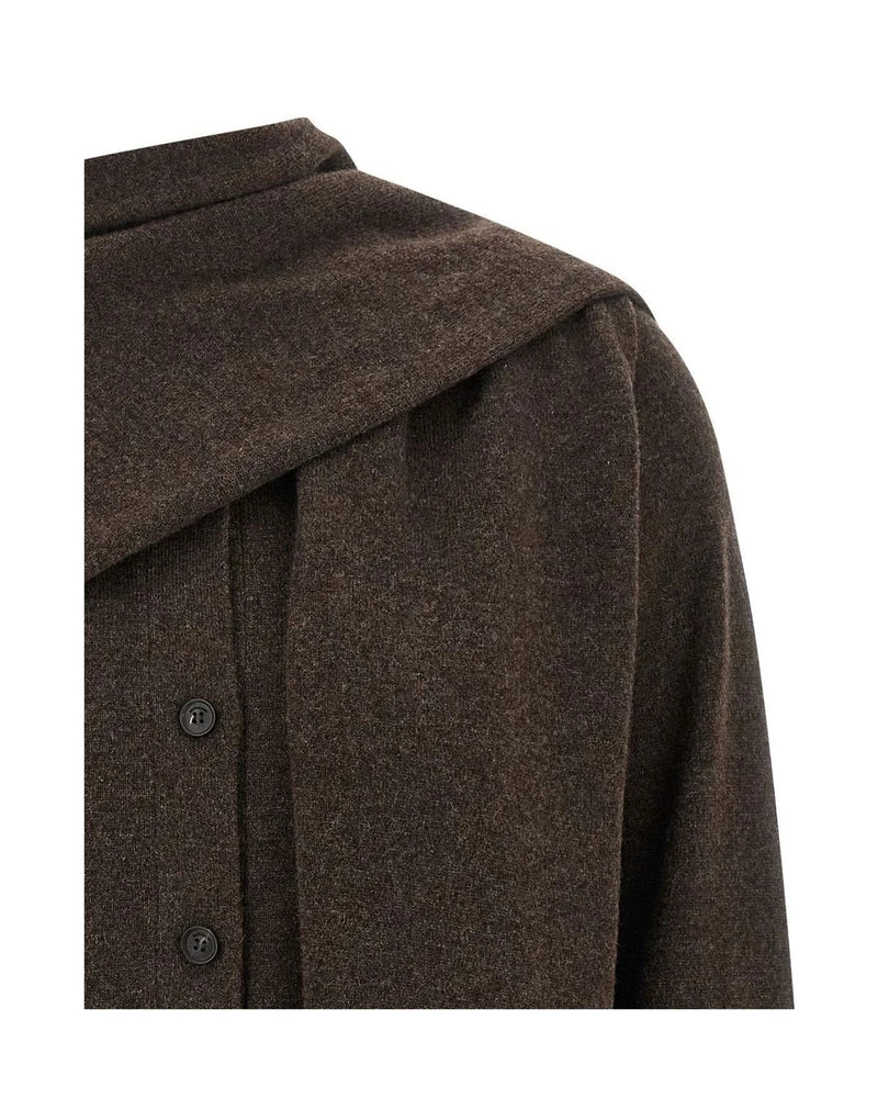 Ferragamo Cardigan in brown — view 3