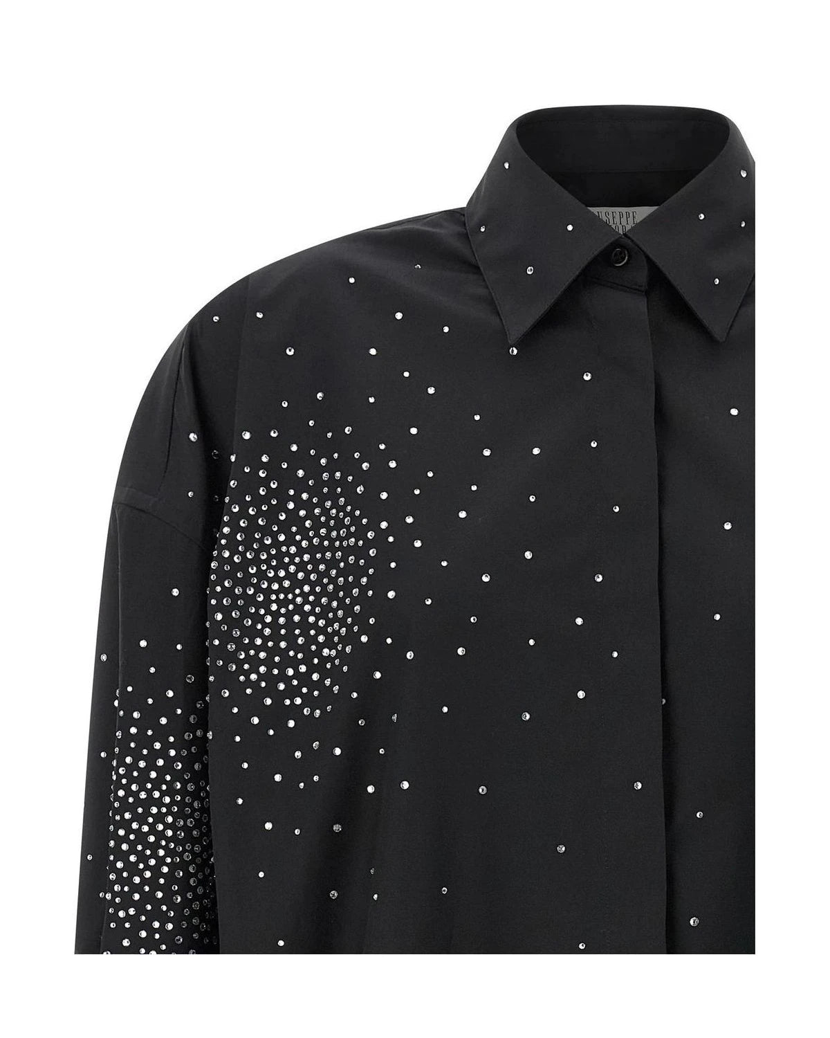 Giuseppe Di Morabito Dress Shirt in black, Cotton — view 3