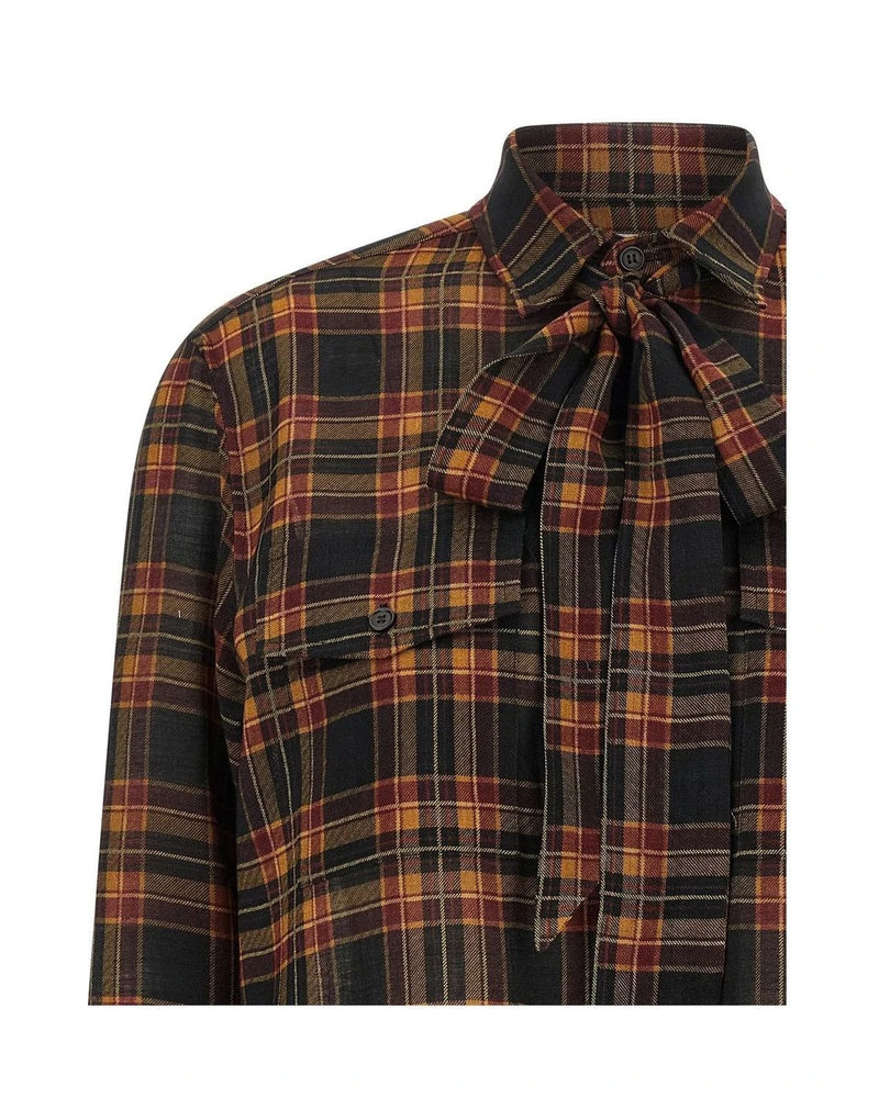 Saint Laurent Dress Shirt in multicolor — view 4