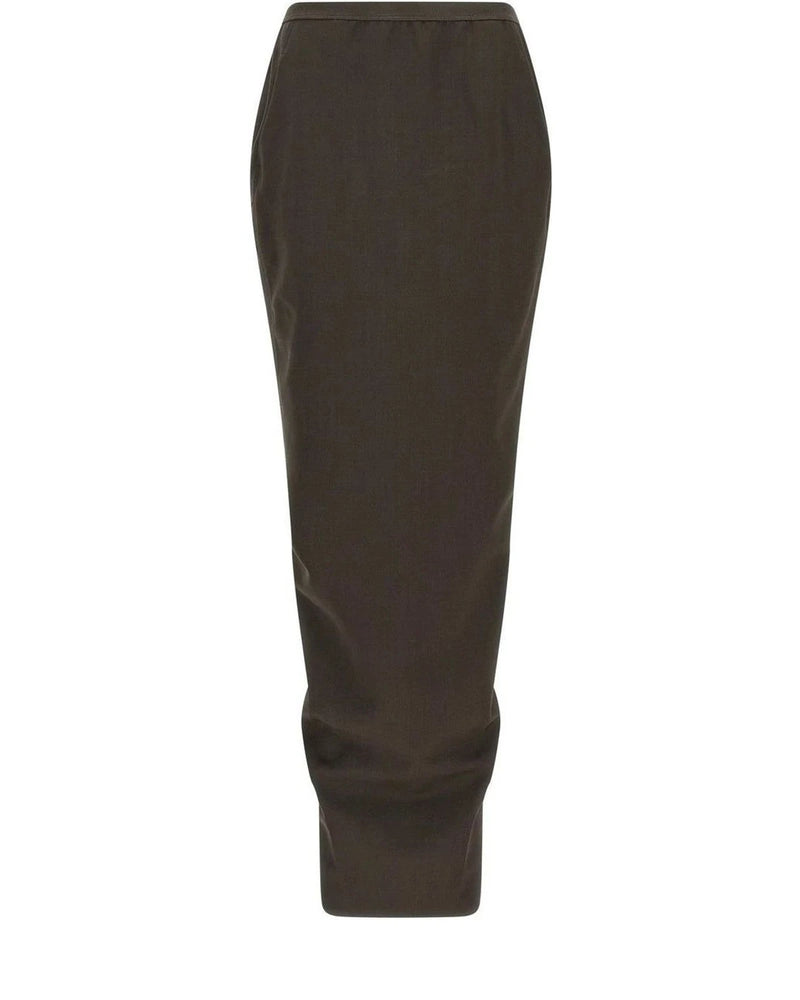 Rick Owens Skirt in gray, Wool