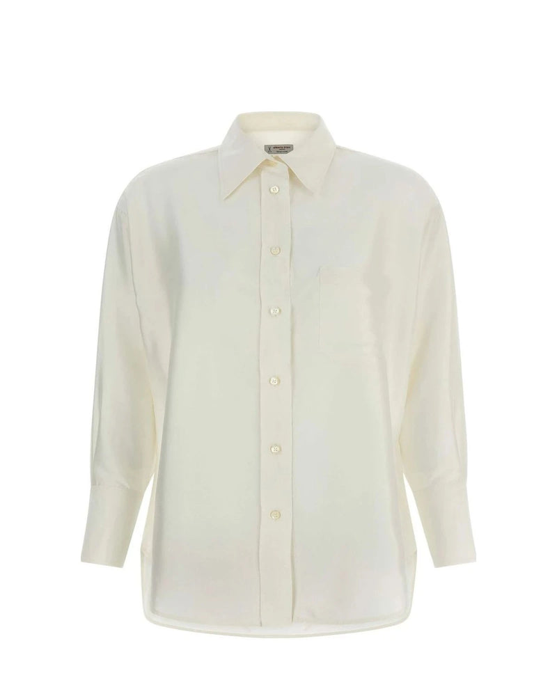 Alberto Biani Dress Shirt in white