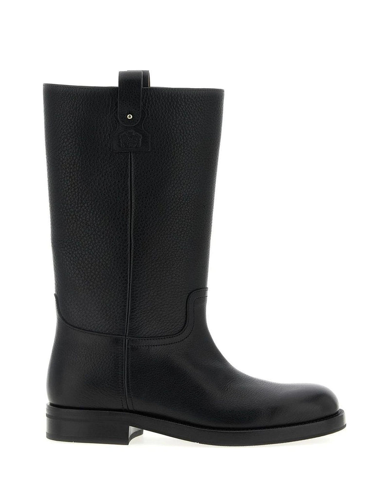 Church's Knee High Boots in black, Calfskin Leather