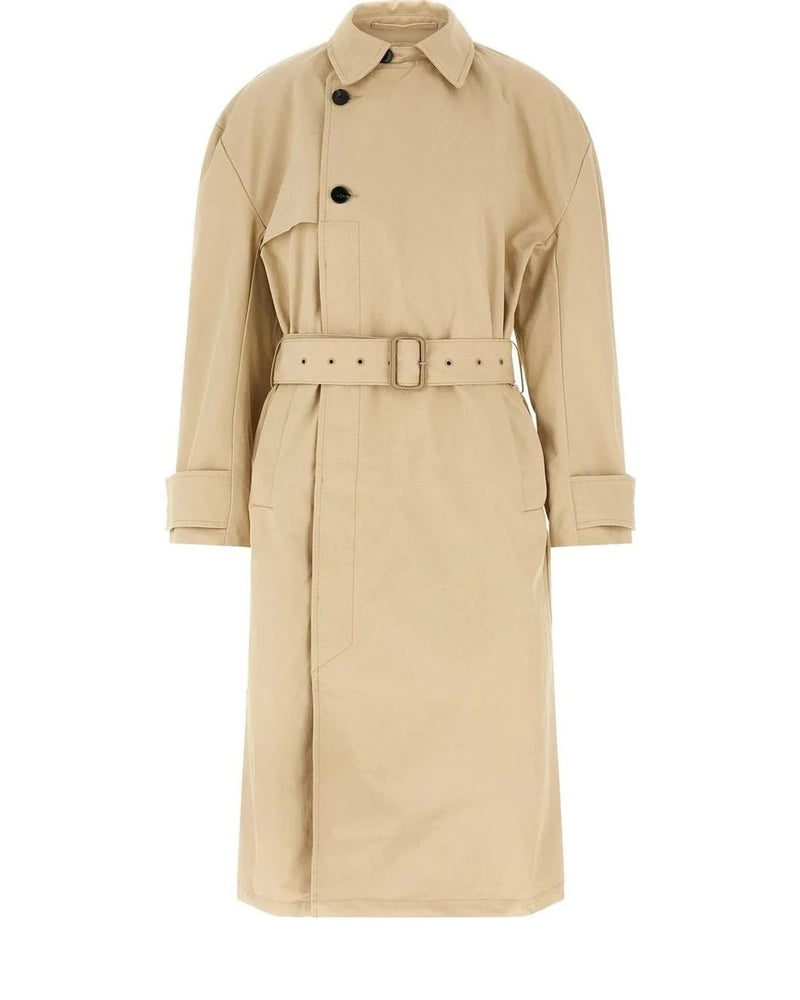 Entire Studios Trench Coat in beige, Cotton