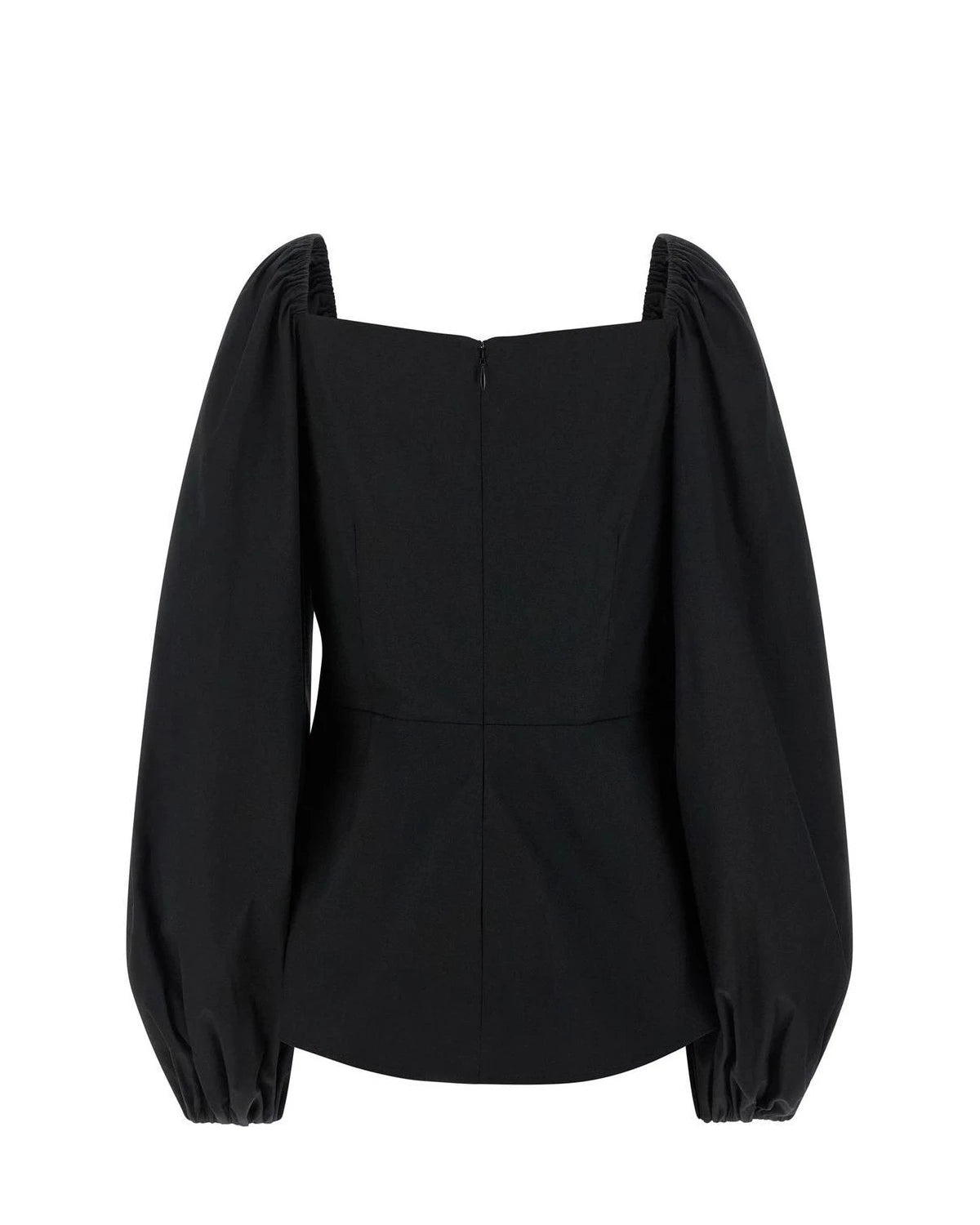 Carolina Herrera Blouse in black, Cotton — view 2
