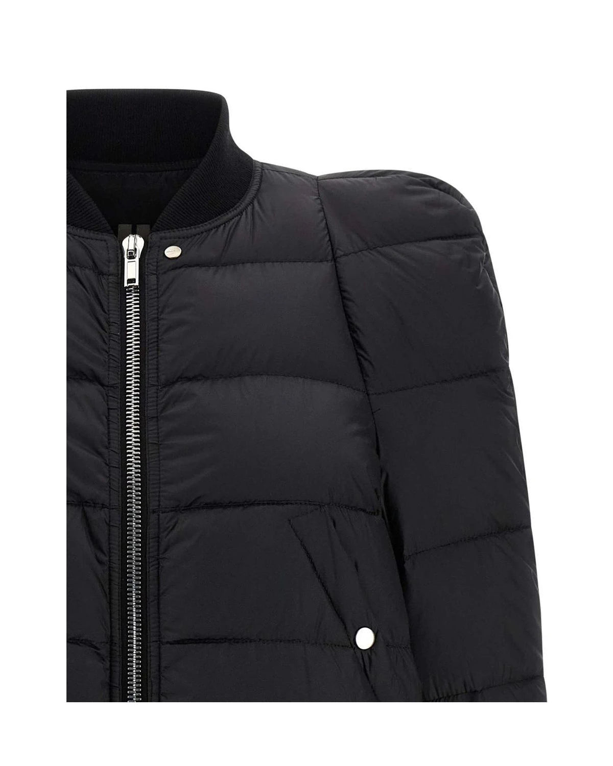 Rick Owens Puffer Jacket in black, Nylon — view 3