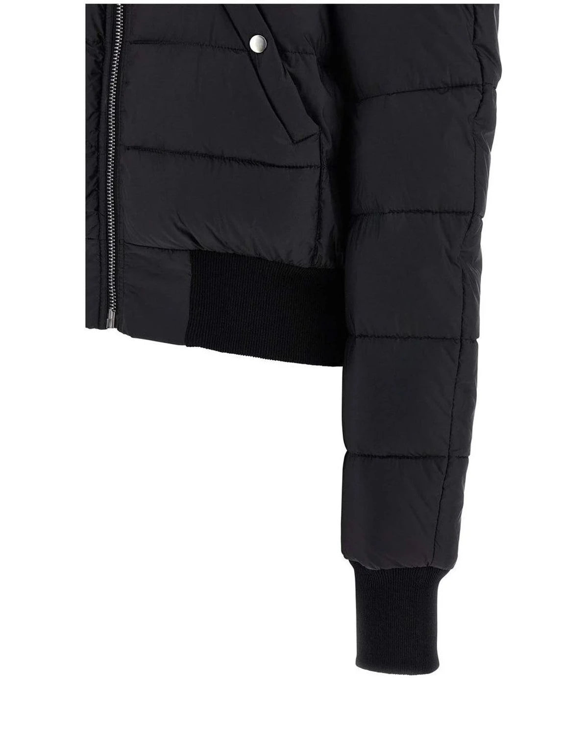 Rick Owens Puffer Jacket in black, Nylon — view 4