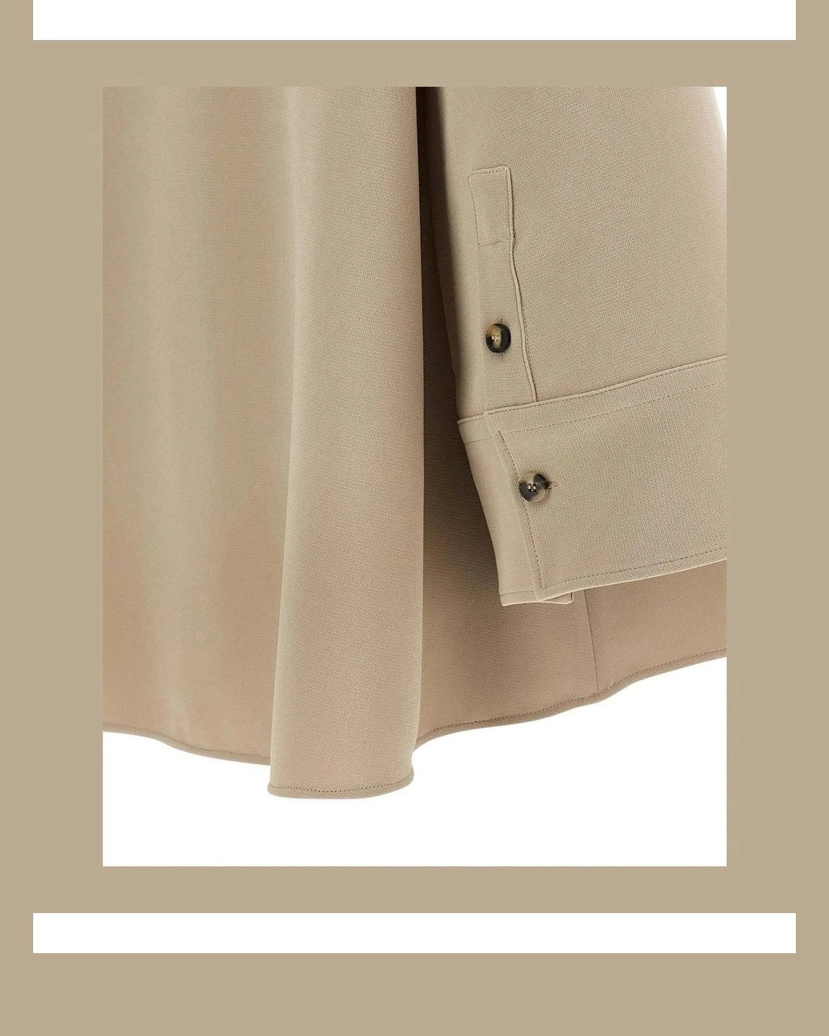 Alberto Biani Blouse in beige — view 4