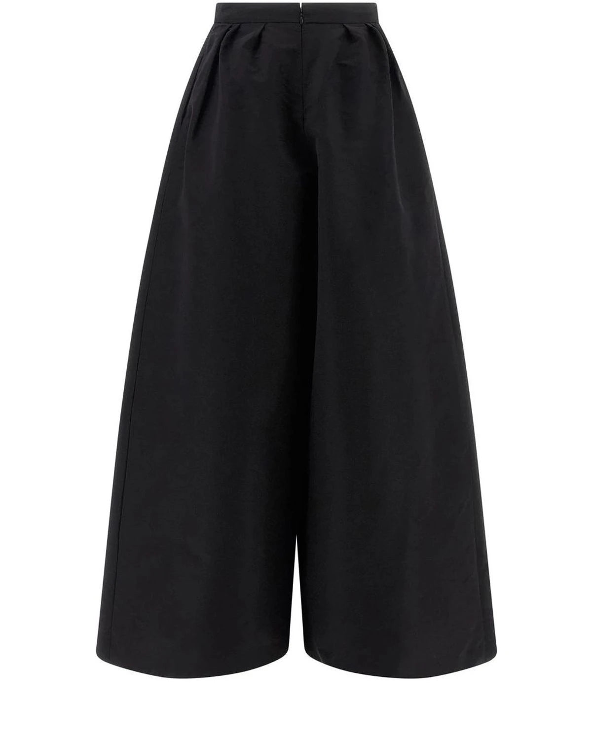 Carolina Herrera Palazzo Pant in black, Silk — view 2