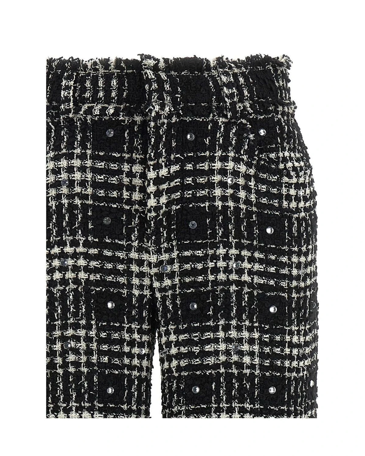 Giuseppe Di Morabito Palazzo Pant in black, Cotton — view 3
