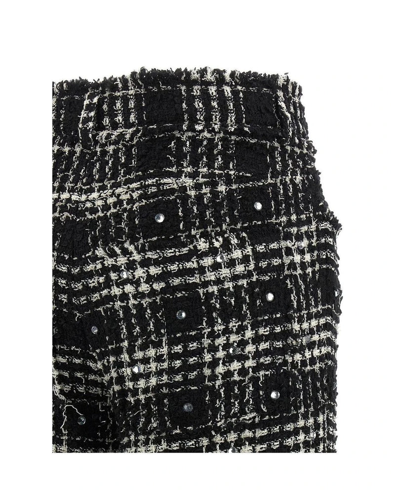 Giuseppe Di Morabito Palazzo Pant in black, Cotton — view 4