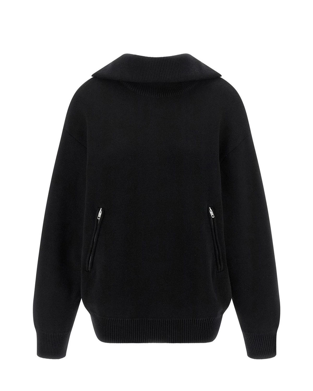 Balenciaga Sweater in black, Cotton