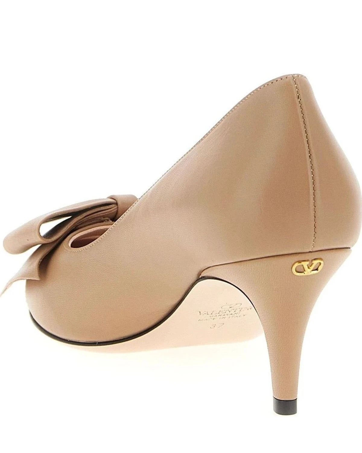 Valentino Garavani Pumps in pink, Calf Leather — view 3