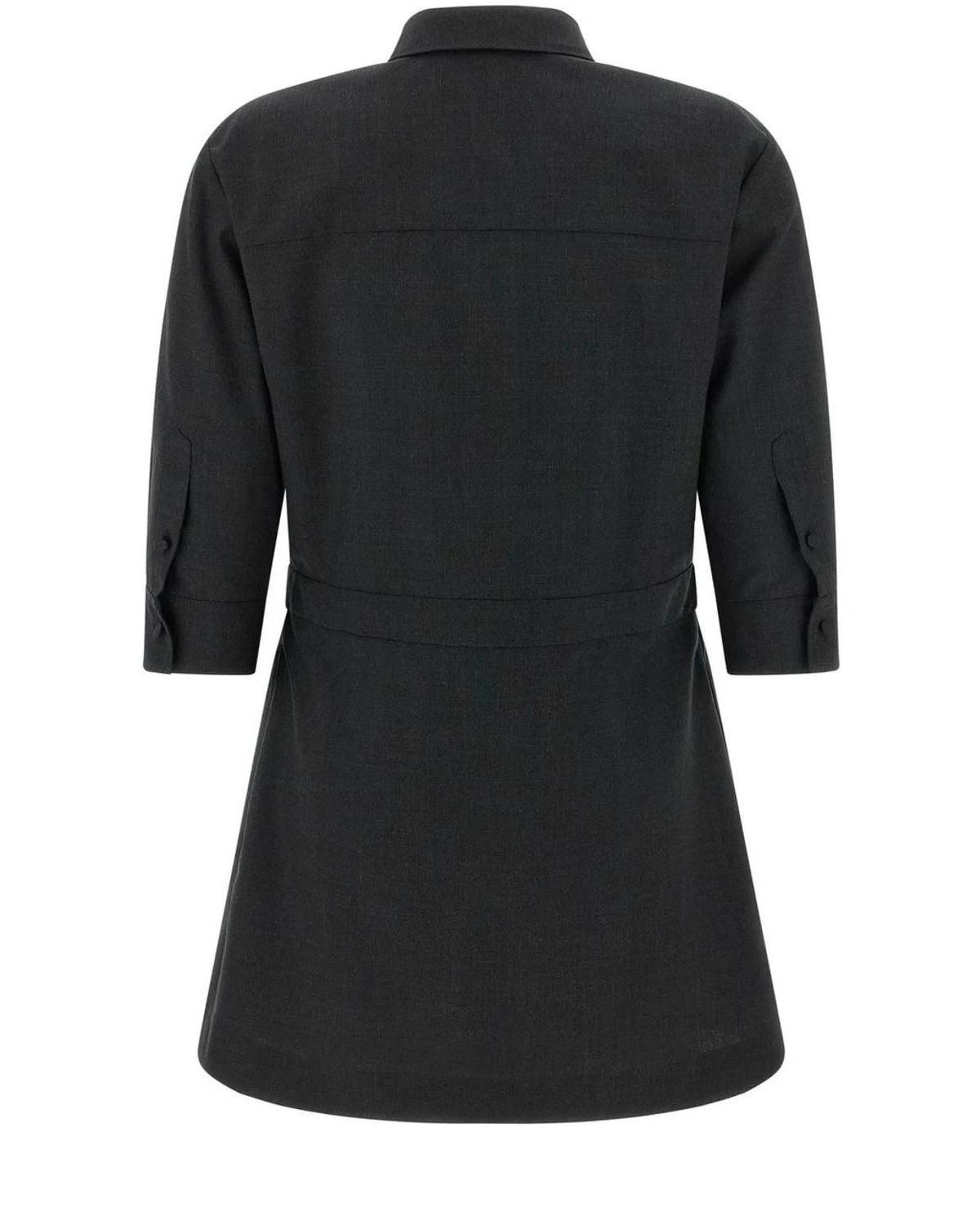 Gucci Dresse in gray, Wool — view 2