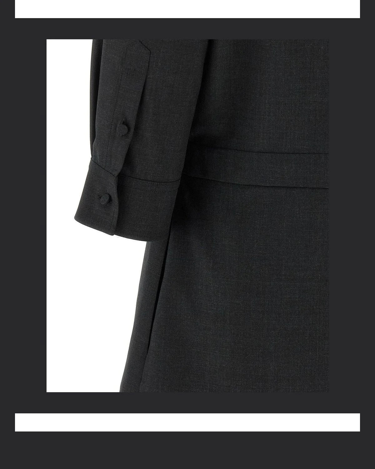 Gucci Dresse in gray, Wool — view 4