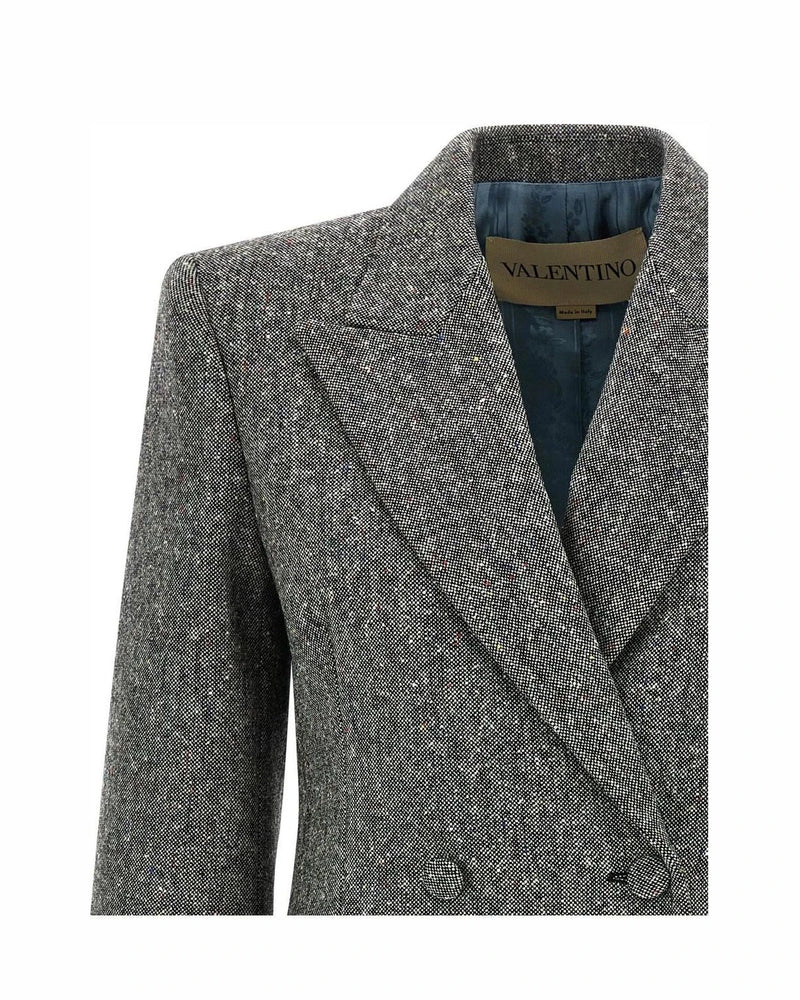 Valentino Garavani Blazer in gray, Virgin Wool — view 3