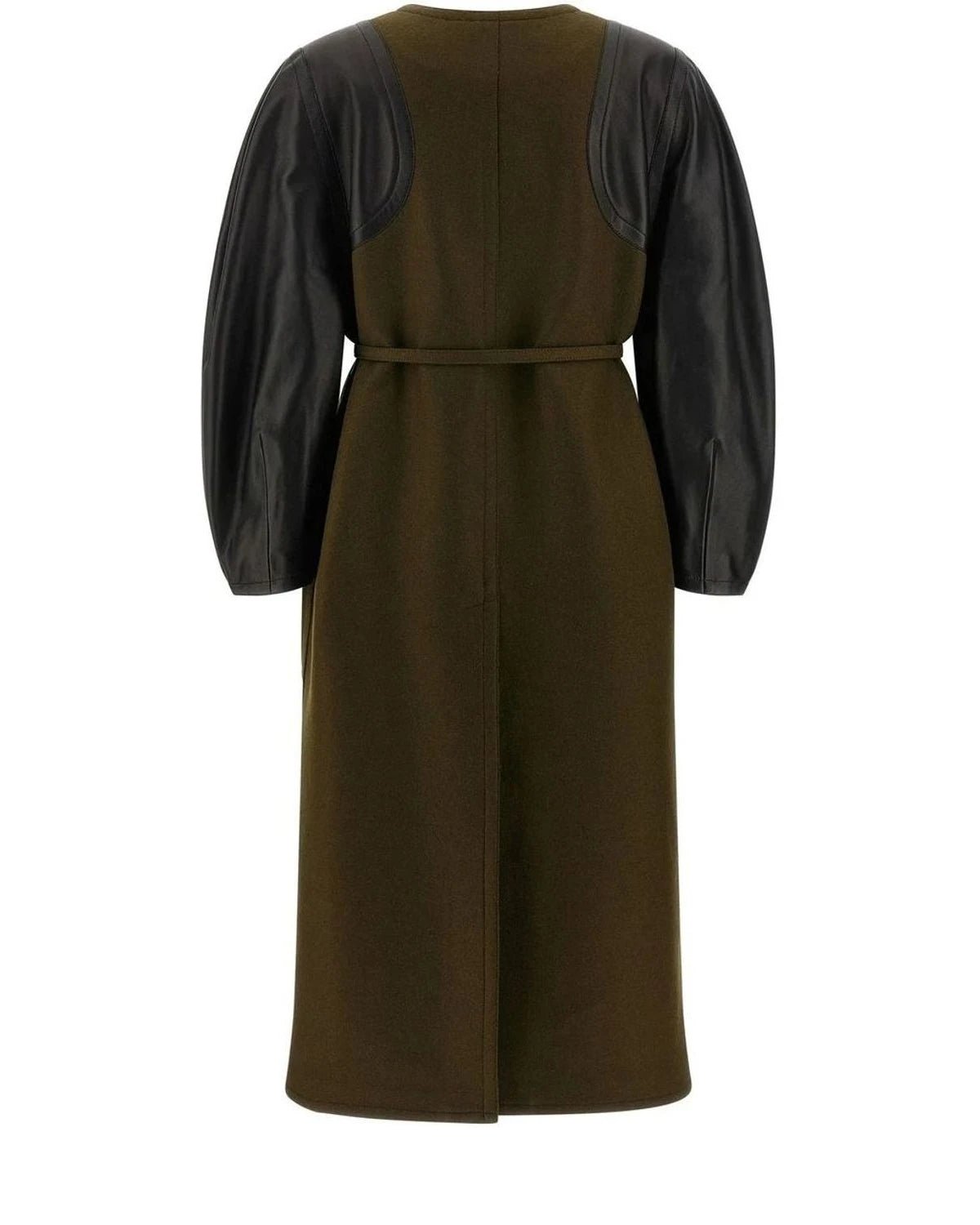 Fendi Overcoat in brown, Viscose — view 3