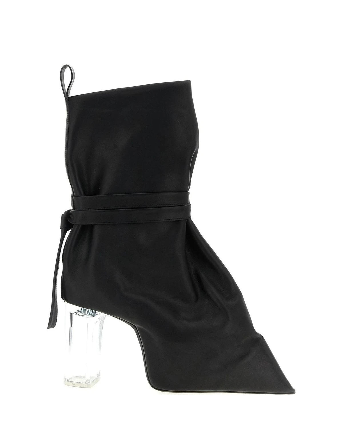Rick Owens Heels in black, Cow Leather