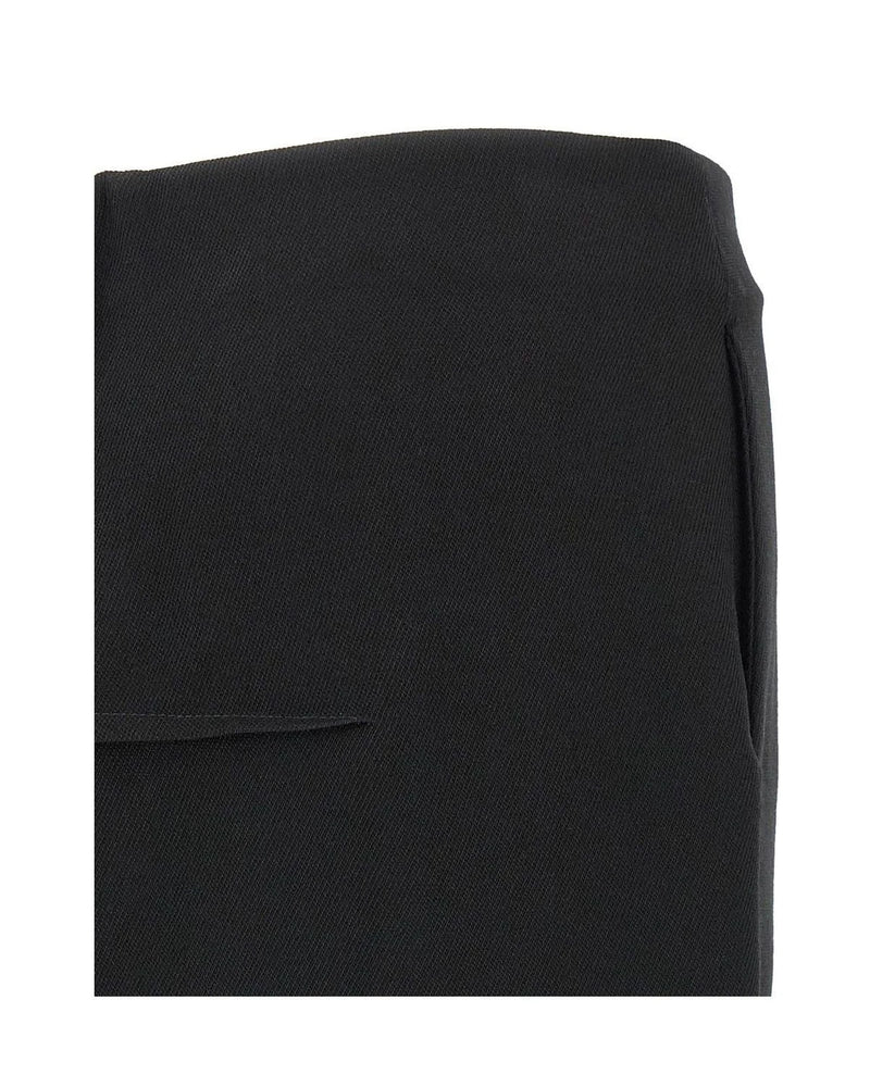 Rick Owens Skirt in black, Virgin Wool — view 4