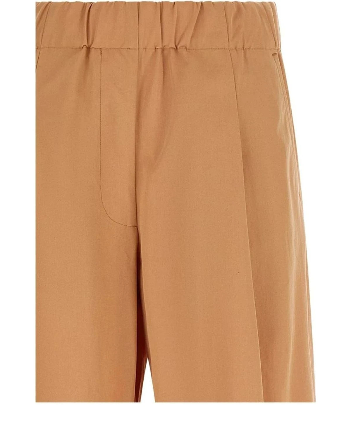 Dries Van Noten Palazzo Pant in pink, Cotton — view 3