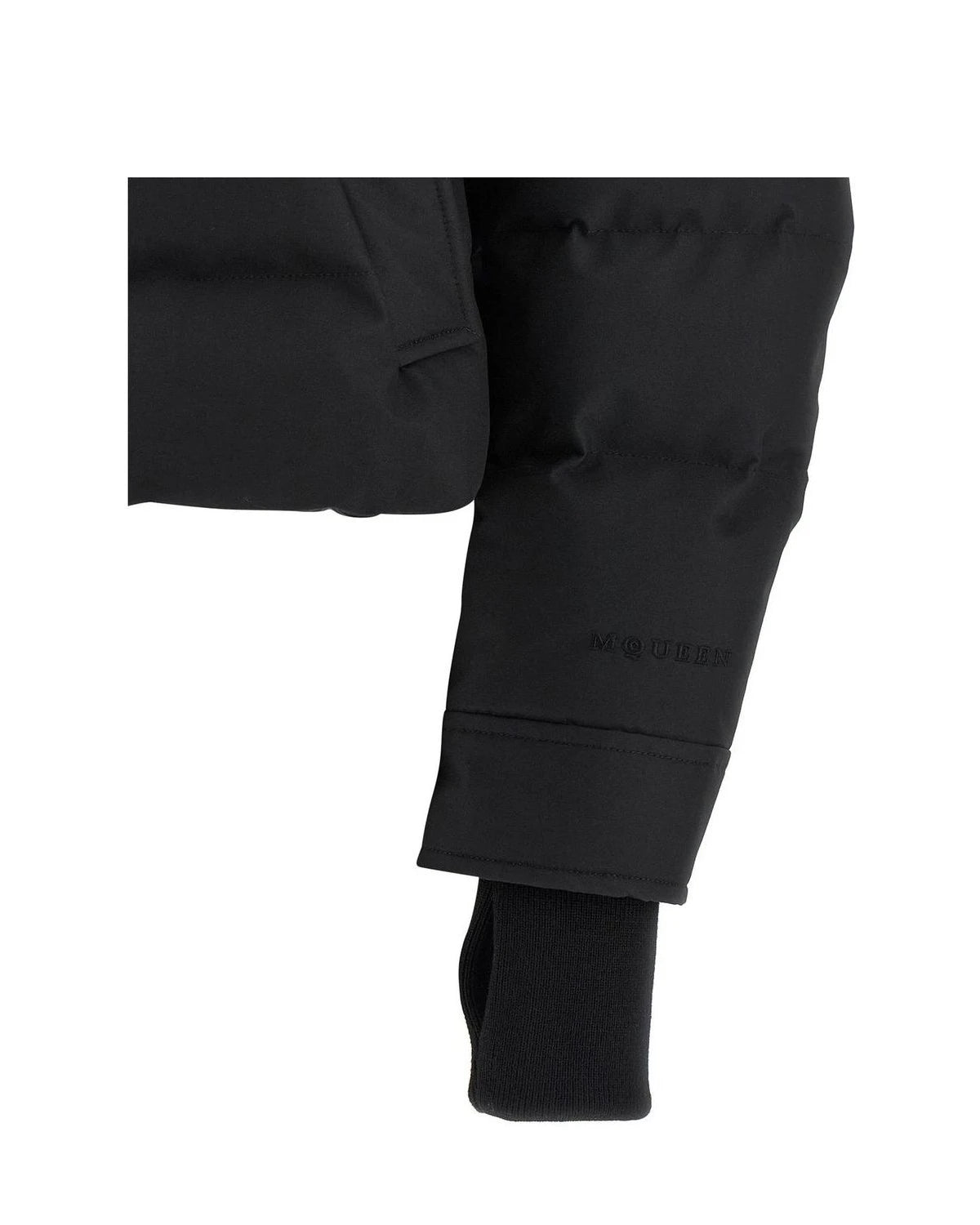 Alexander McQueen Puffer Jacket in black, Polyamide — view 4