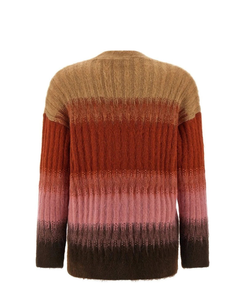 Fendi Cardigan in multicolor, Mohair Wool — view 2