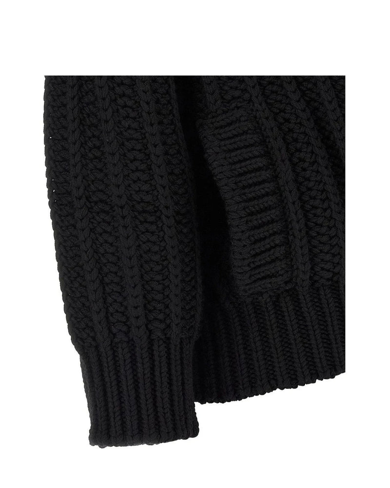 Dolce & Gabbana Cardigan in black, Virgin Wool — view 4