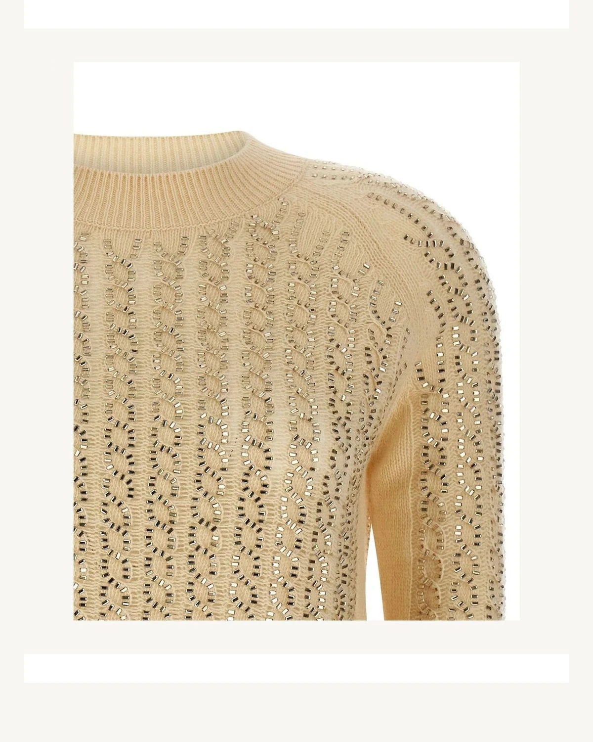 Ermanno Scervino Sweater in beige — view 3