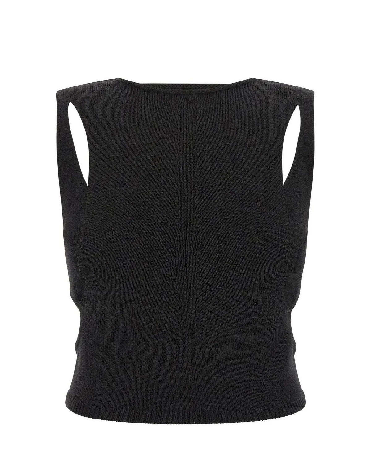 Rick Owens Tank Top in black — view 2