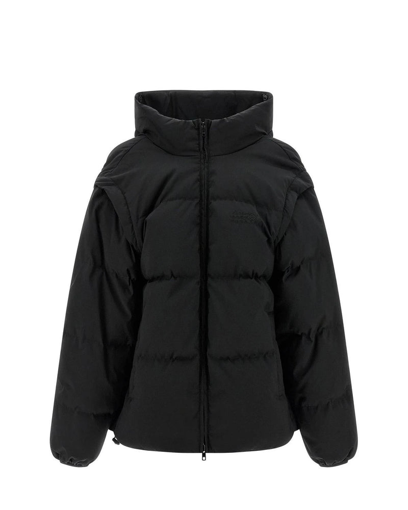 MM6 Maison Margiela Puffer Jacket in black, Polyester