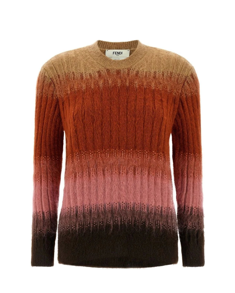 Fendi Sweater in multicolor, Mohair Wool