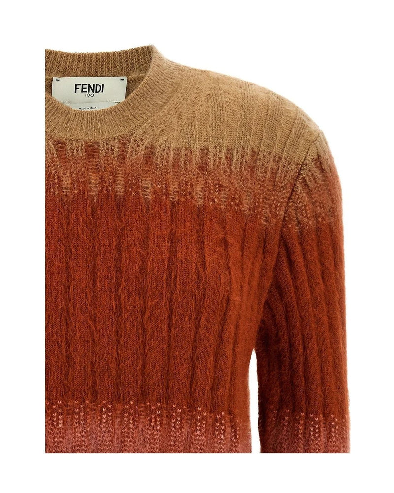 Fendi Sweater in multicolor, Mohair Wool — view 3