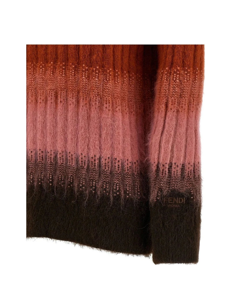 Fendi Sweater in multicolor, Mohair Wool — view 4