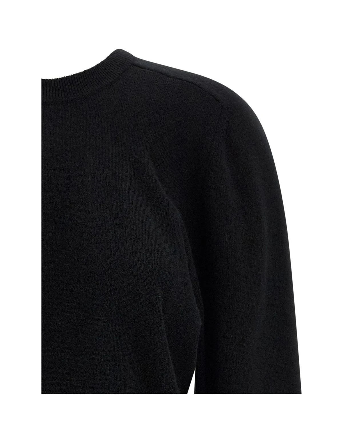 Maison Margiela Sweater in black, Virgin Wool — view 3