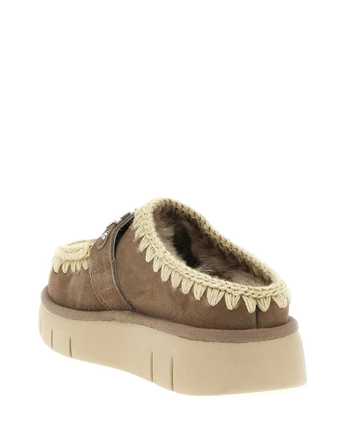 Mou Slippers in brown — view 3