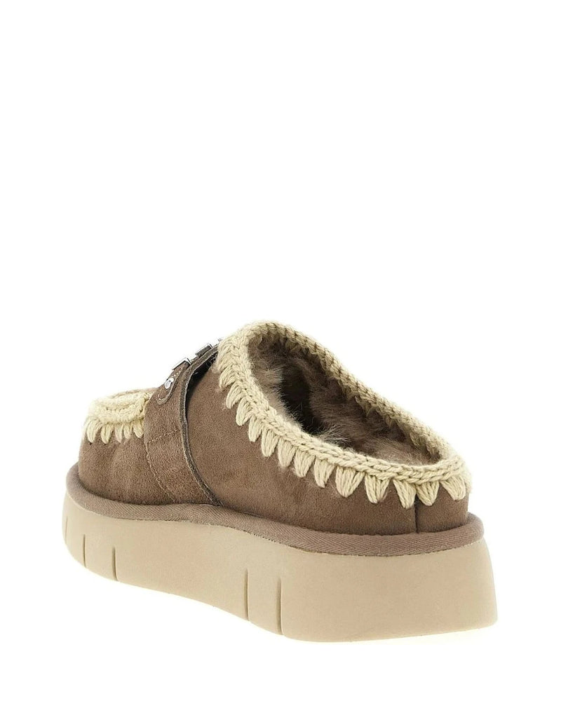 Mou Slippers in brown — view 3