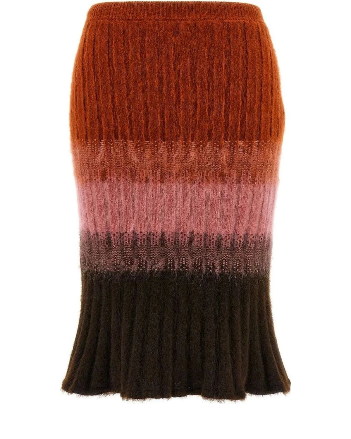 Fendi Skirt in multicolor, Mohair Wool