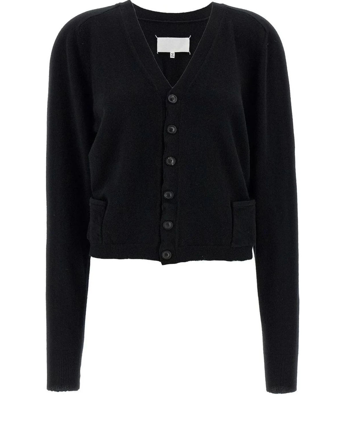 Maison Margiela Cardigan in black, Wool