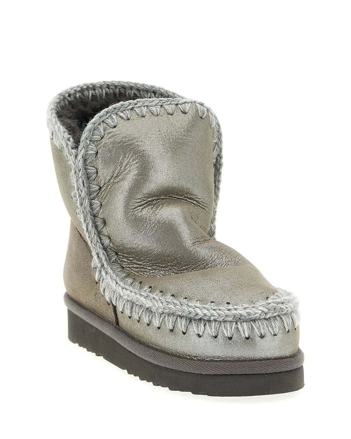 Mou Boots in silver — view 2