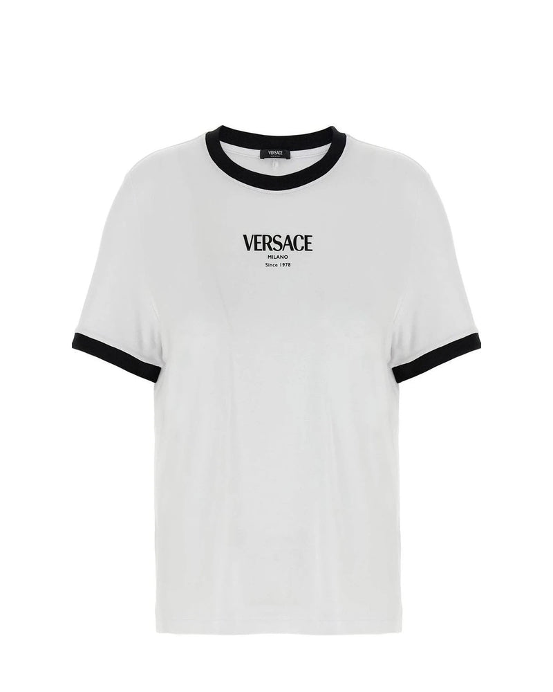 Versace T-Shirt in white, Viscose
