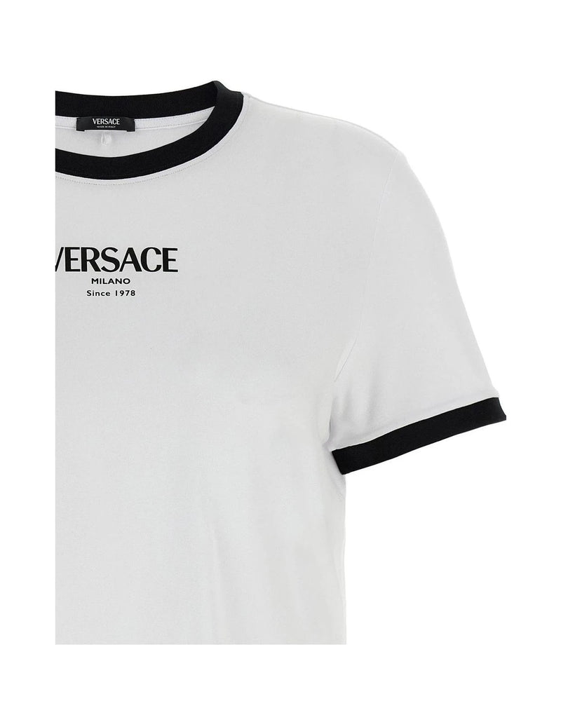 Versace T-Shirt in white, Viscose — view 3