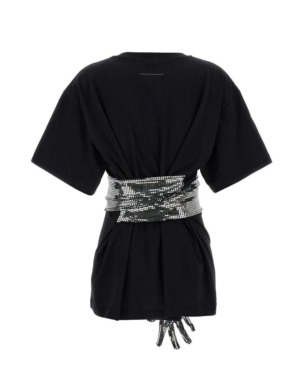 MM6 Maison Margiela T-Shirt in black, Cotton — view 3