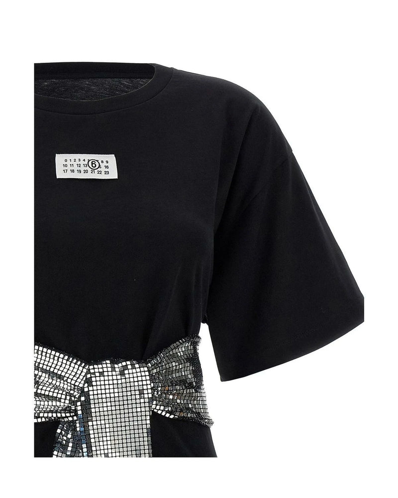 MM6 Maison Margiela T-Shirt in black, Cotton — view 4