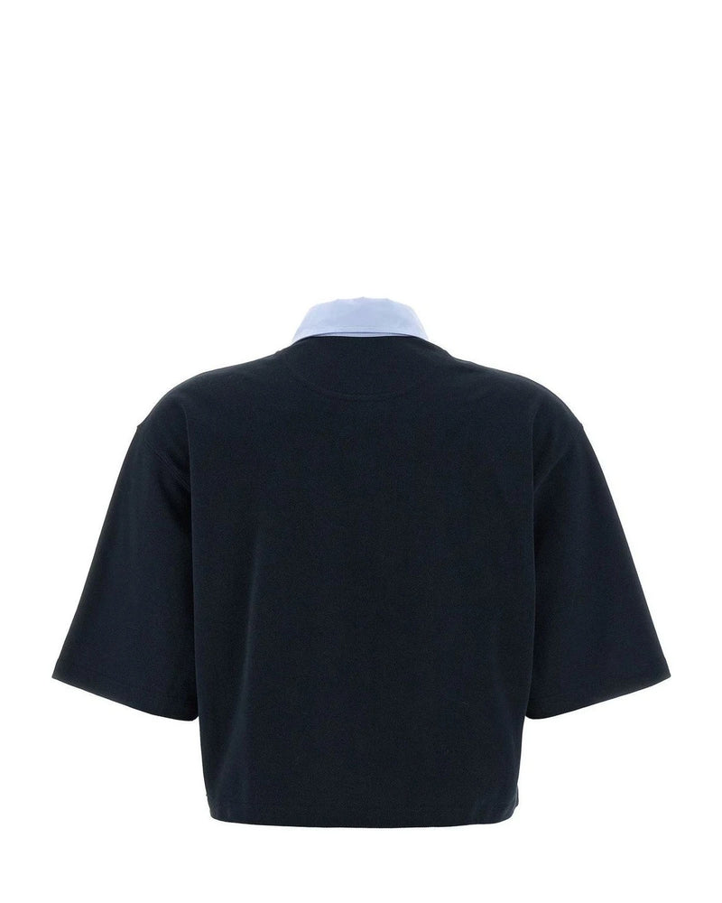 Stella McCartney Polo in blue, Cotton — view 2