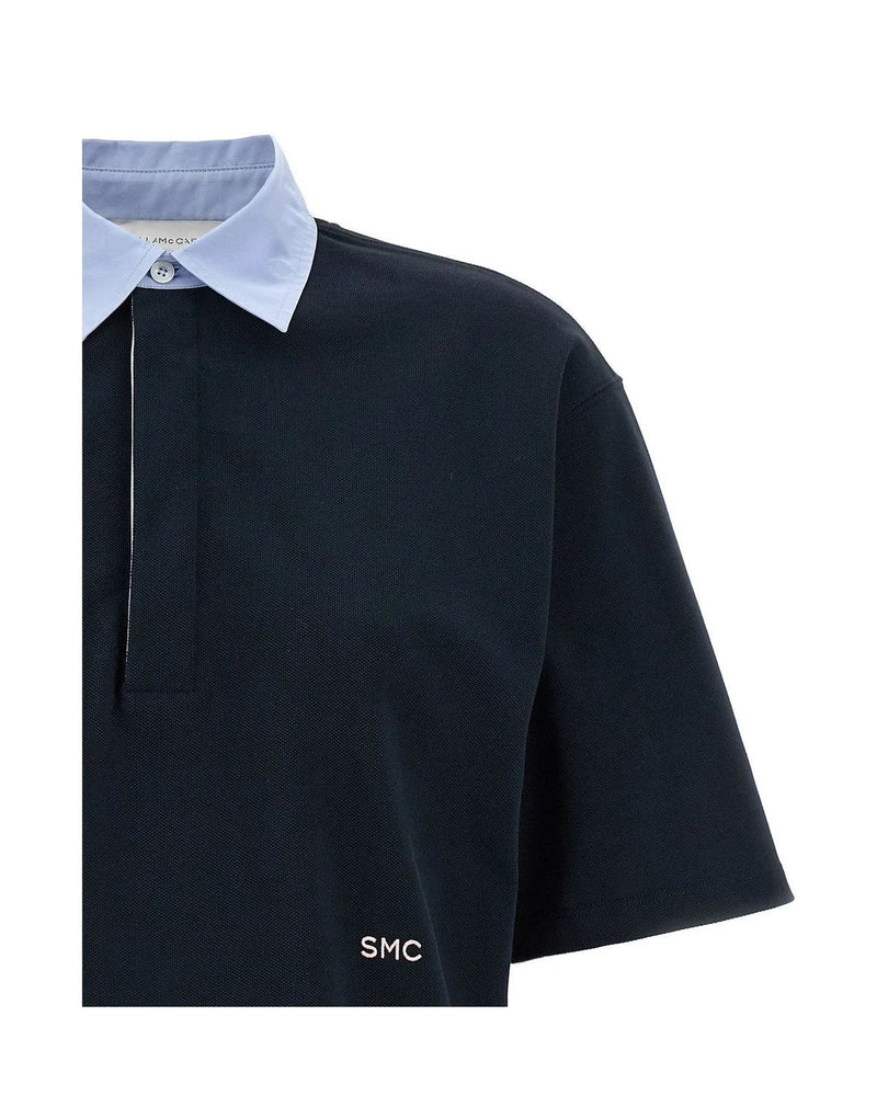 Stella McCartney Polo in blue, Cotton — view 3