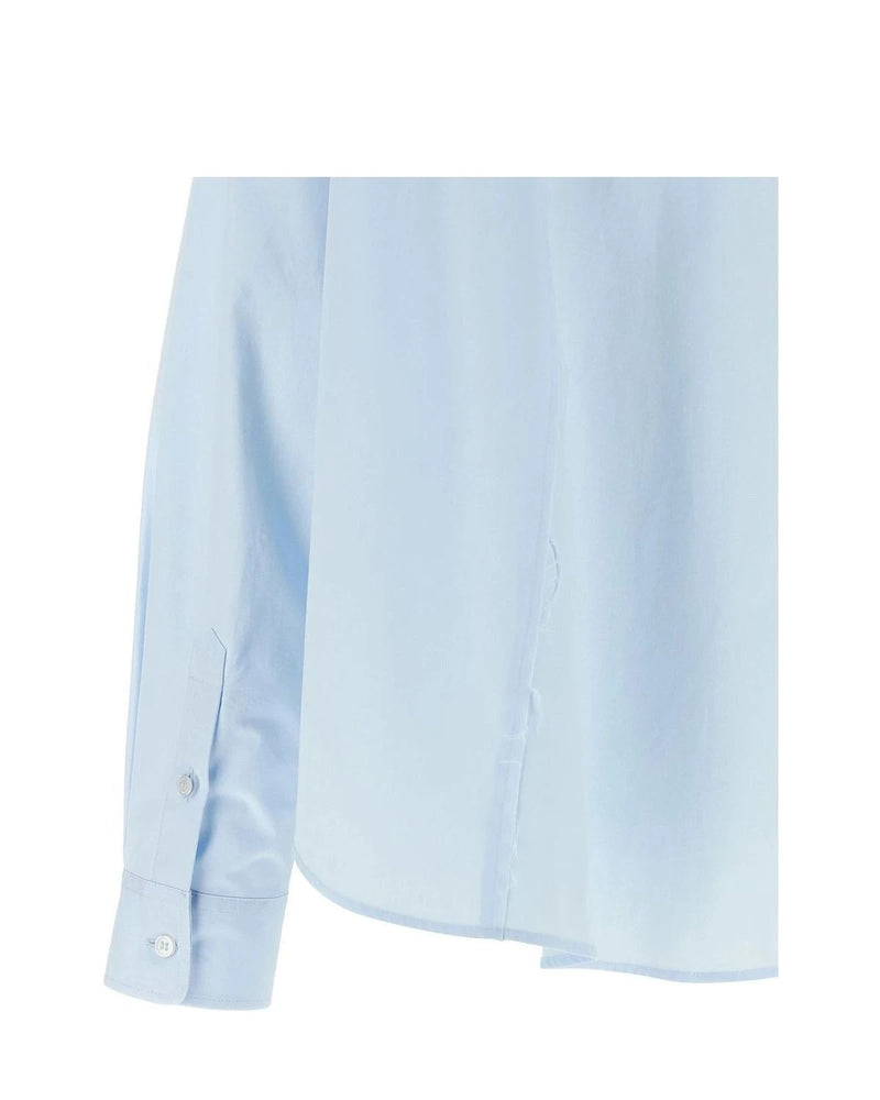 MM6 Maison Margiela Dress Shirt in blue — view 4