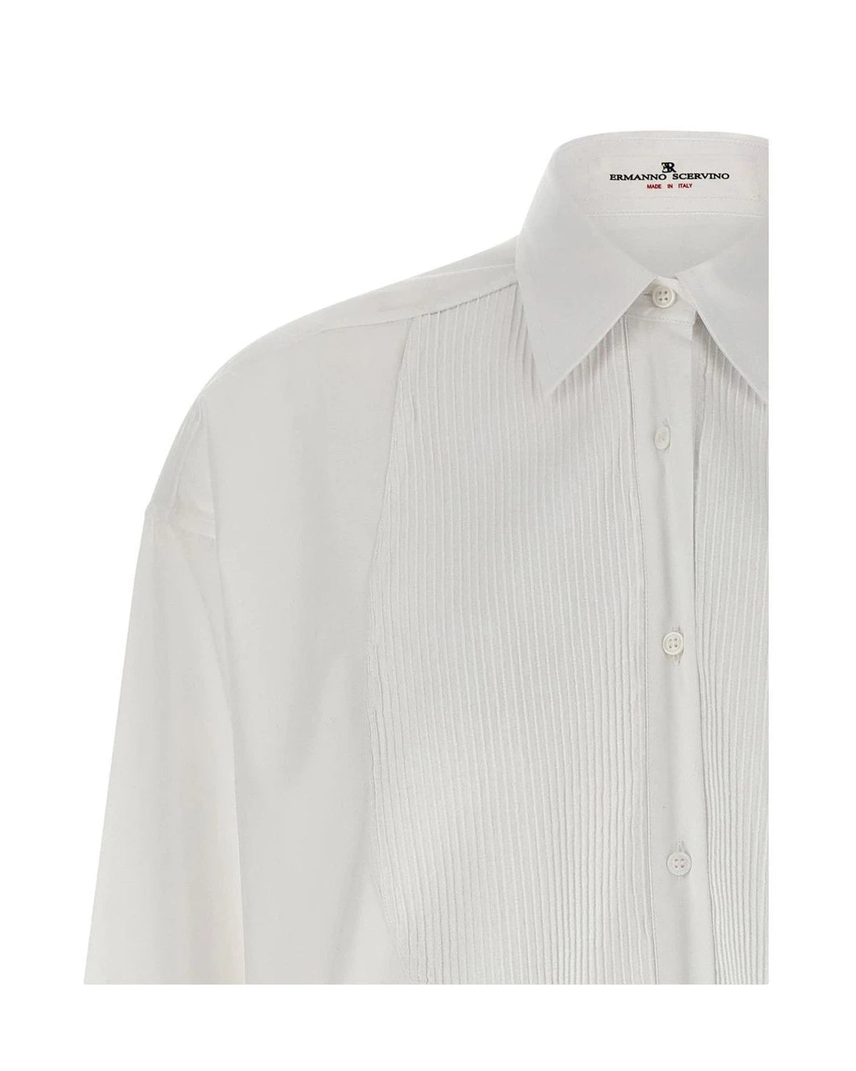 Ermanno Scervino Dress Shirt in white, Cotton — view 3